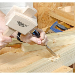Draper Expert Soft Grip 'Pound Thru' Bevel Edge Wood Chisel, 25 x 140mm 24408