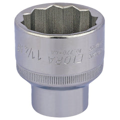 Draper Elora Bi-Hexagon Socket, 1/2" Sq. Dr., 1 1/4" 24517