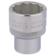Draper Elora Bi-Hexagon Socket, 1/2" Sq. Dr., 27mm 24723