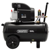 Draper 230V 50L Direct Drive Air Compressor, 1.5kW/2HP 24981