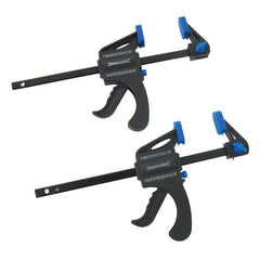 Silverline Mini Clamps 100mm 2pk 250108