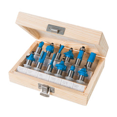 Silverline 12mm TCT Router Bit Set 12pce 251591