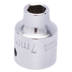 Draper Elora Bi-Hexagon Socket, 3/8" Sq. Dr., 7mm 25838