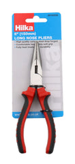 Hilka 6" (150mm) Long Nose Pliers Soft Grip 26100206