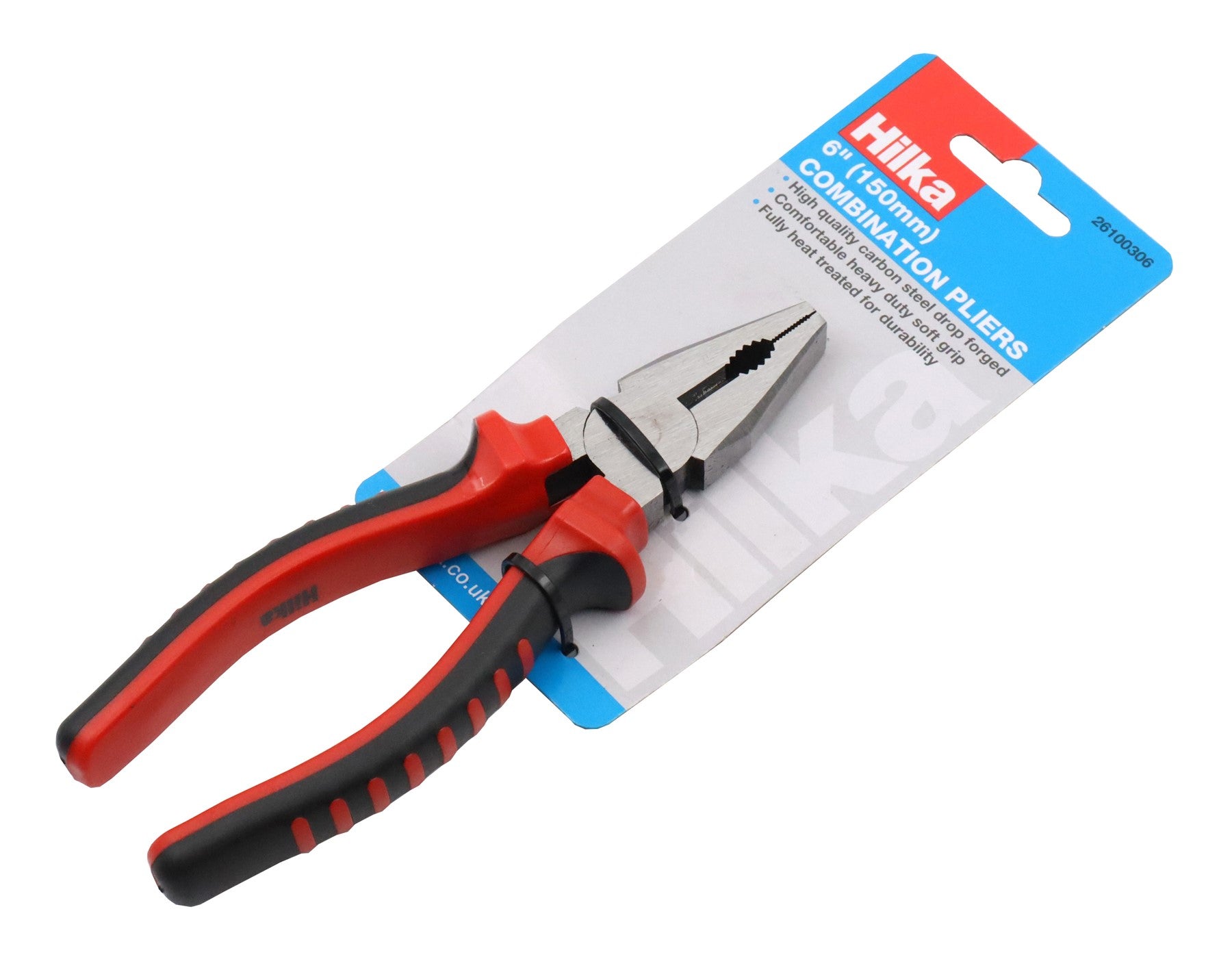 Hilka 6" (150mm) Combi Pliers Soft Grip 26100306