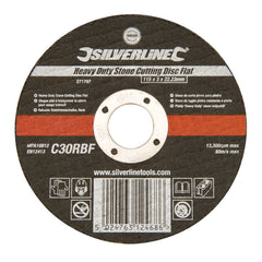 Silverline Heavy Duty Stone Cutting Disc Flat 271797