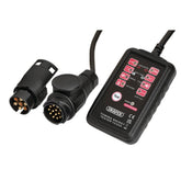Draper 13 and 7-Pin Towbar Socket Tester 27197