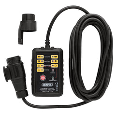 Draper CAN Bus 13 and 7-Pin Towbar Socket Tester 27198