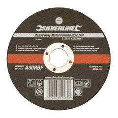 Silverline Heavy Duty Metal Cutting Disc Flat 273266