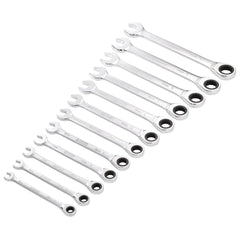 Draper HI-TORQ® Metric Ratchet Combination Spanner Set (12 Piece) 27689