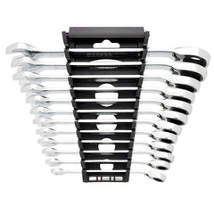 Draper HI-TORQ® Metric Reversible Ratchet Combination Spanner Set (12 Piece) 27692