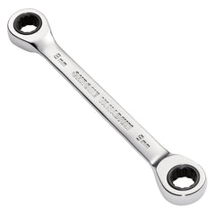Draper HI-TORQ® Metric Double Ratchet Ring Spanner, 8 x 9mm 27735