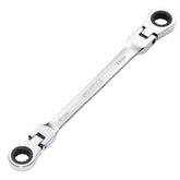 Draper HI-TORQ® Metric Flexible Head Double Ring Ratchet Spanner, 10 x 11mm 27745