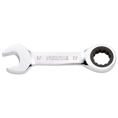 Draper HI-TORQ® Metric Stubby Ratchet Combination Spanner, 17mm 27914