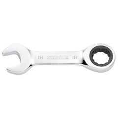 Draper HI-TORQ® Metric Stubby Ratchet Combination Spanner, 18mm 27915