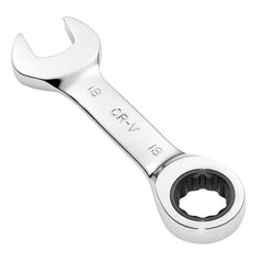 Draper HI-TORQ® Metric Stubby Ratchet Combination Spanner, 18mm 27915