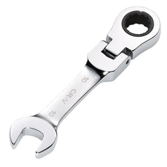 Draper HI-TORQ® Metric Stubby Flexible Head Ratchet Combination Spanner, 10mm 27965