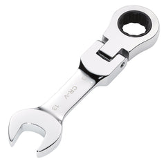 Draper HI-TORQ® Metric Stubby Flexible Head Ratchet Combination Spanner, 13mm 27969