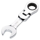 Draper HI-TORQ® Metric Stubby Flexible Head Ratchet Combination Spanner, 18mm 27979