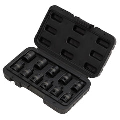 Draper Impact Pipe Plug Socket Set, 3/8" Sq. Dr. (11 Piece) 28193