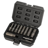 Draper Spiral Type Deep Bolt Extractor Set, 3/8" Sq. Dr. (11 Piece) 28197