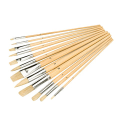 Silverline Artists Paint Brush Set 12pce 282606