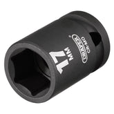 Draper HI-TORQ® Impact Socket, 1/2" Sq. Dr., 17mm 28496