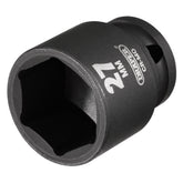 Draper HI-TORQ® Impact Socket, 1/2" Sq. Dr., 27mm 28561