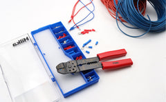 Hilka 8.5" Crimping Tool with 100 pce Terminal Set 28603085