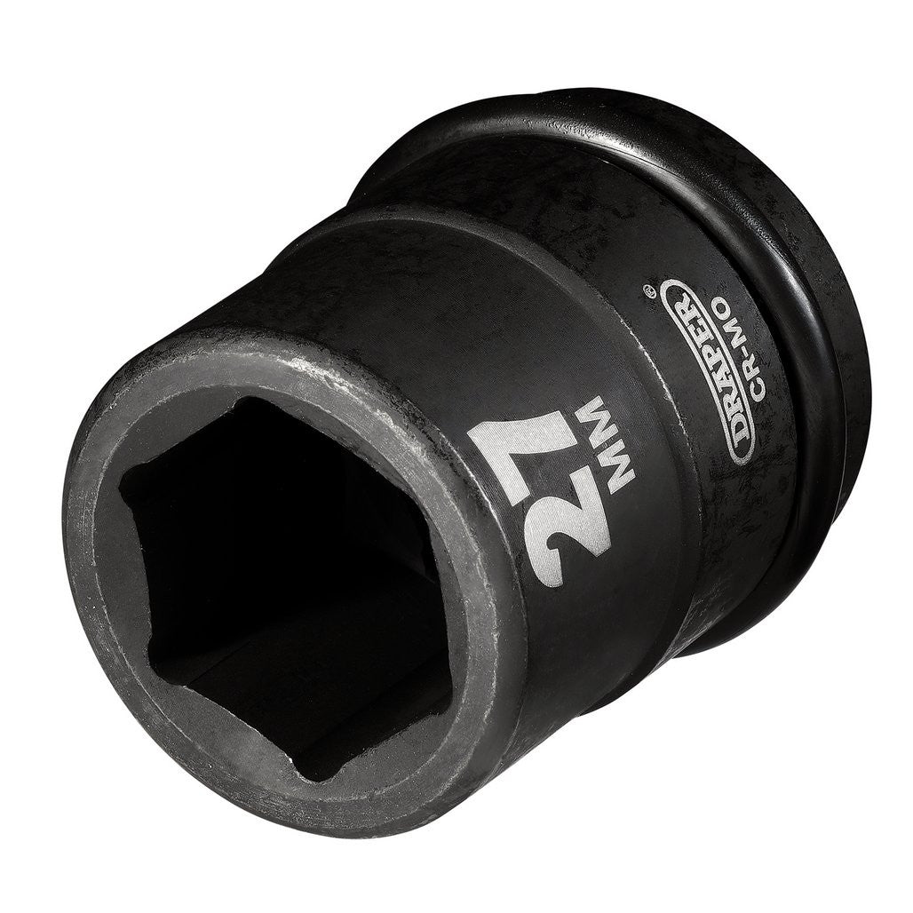 Draper Hi-TORQ® Impact Socket, 3/4" Sq. Dr., 27mm 28719