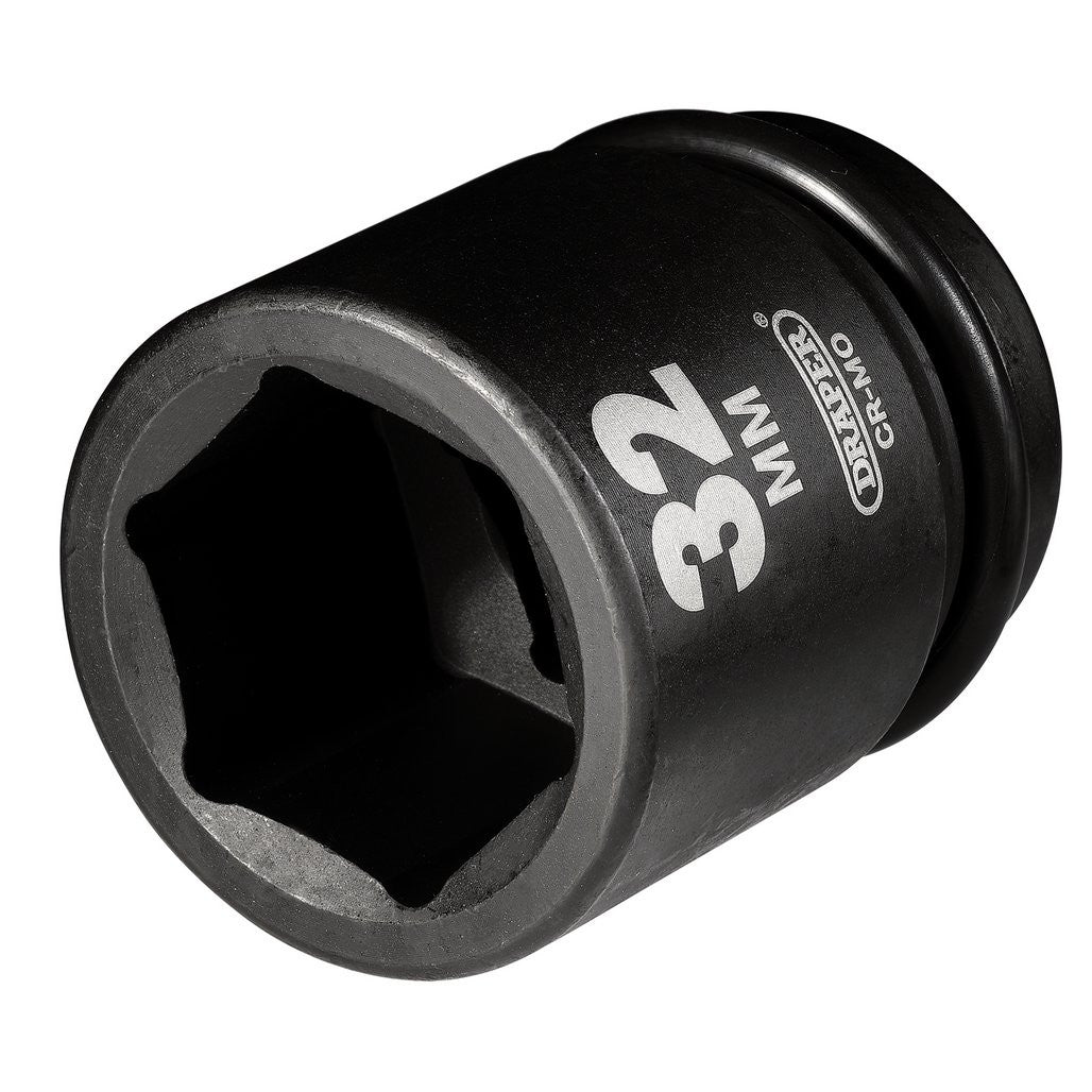 Draper Hi-TORQ® Impact Socket, 3/4" Sq. Dr., 32mm 28743