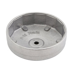 Draper Expert Oil Filter Socket, 1/2" Sq. Dr. 74mm 14 Flats for Audi, BMW, GM and VW 29186