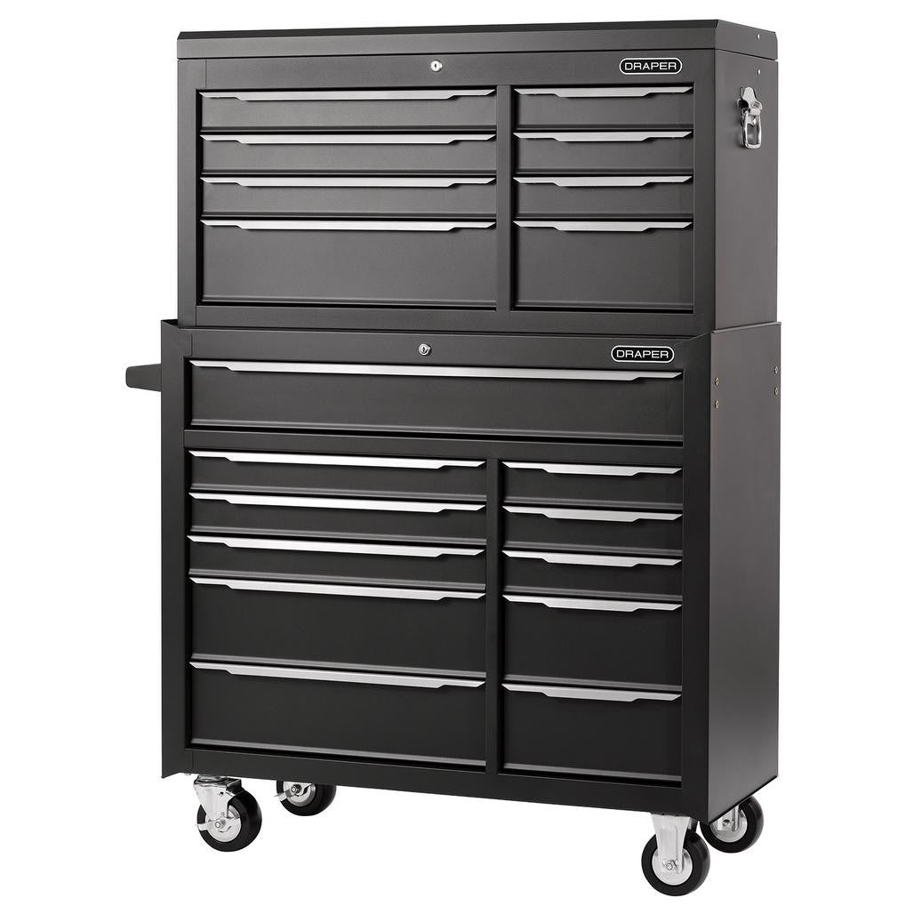 Draper Combined Roller Cabinet and Tool Chest, 19 Drawer, 42"