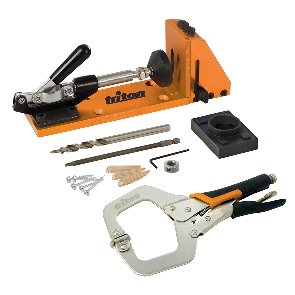 Triton Clamping Pocket-Hole Jig 8pce 301392 product image