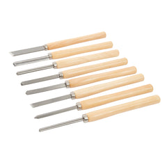 Silverline Wood Turning Chisel Set 8pce 303159