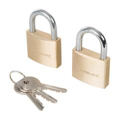 Silverline Keyed Alike Padlocks 2pk 307578