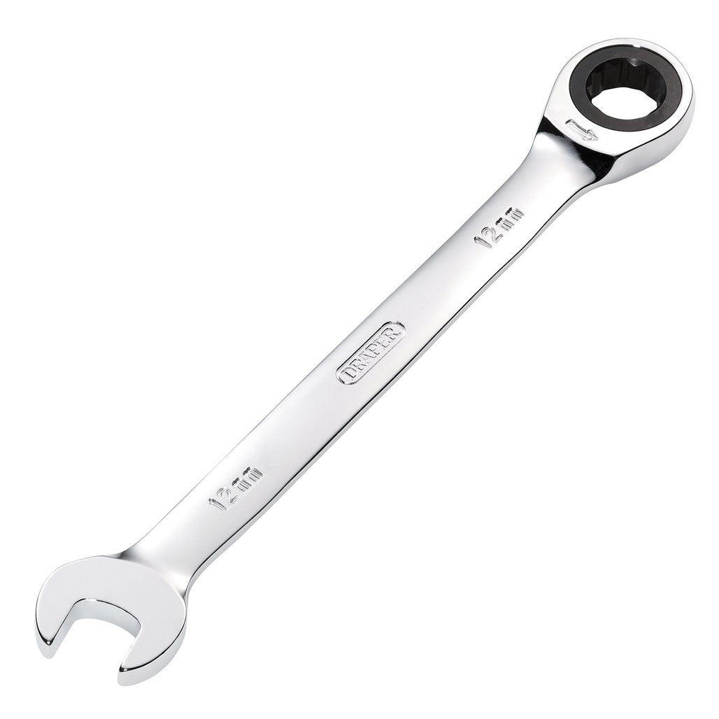 Draper Metric Ratcheting Combination Spanner, 12mm 31009