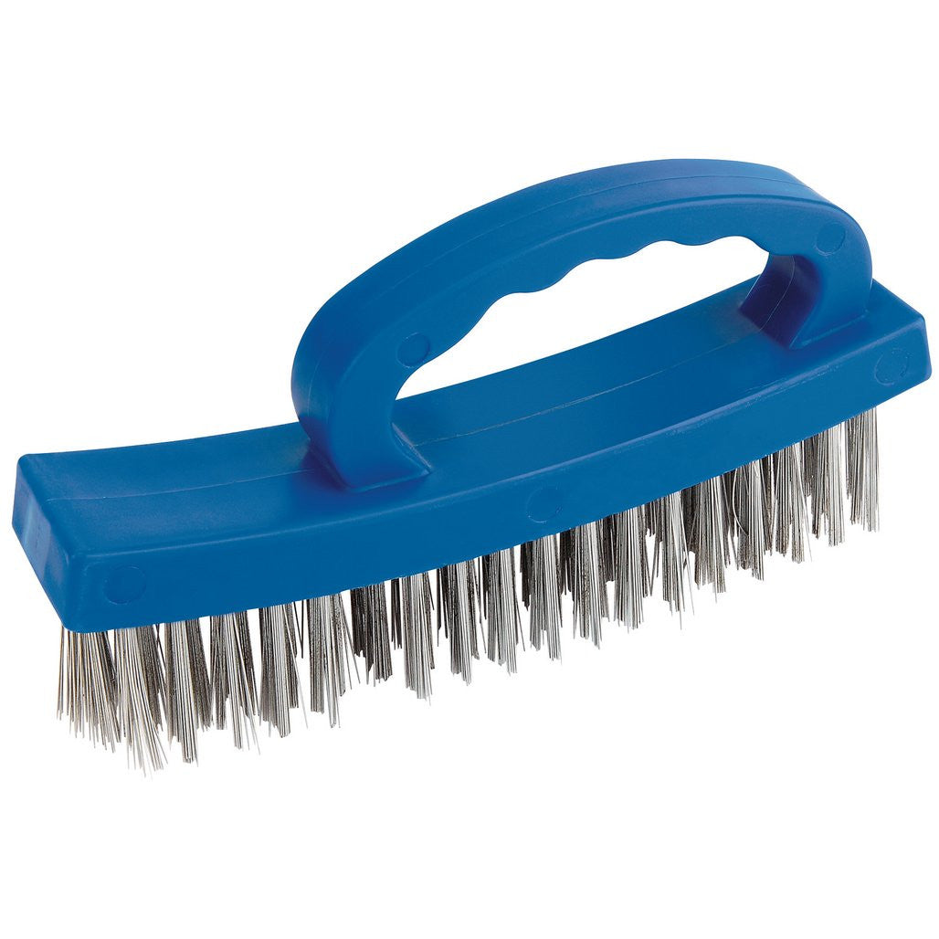Draper D-Handle Wire Brush, 160mm 31077
