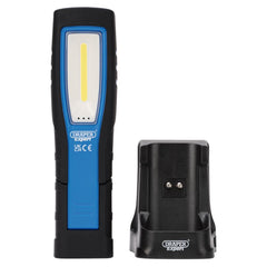 Draper Draper Expert SMD LED USB Rechargeable Inspection Light with Charging Station, 5W, 600 Lumens, USB-C Cable Supplied