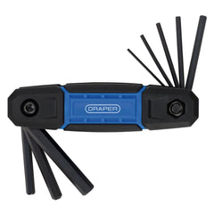 Draper Folding Hex Key Set (8 Piece) 31124