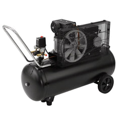 Draper 230V 100L Belt-Driven Air Compressor, 2.2kW/3HP 31254