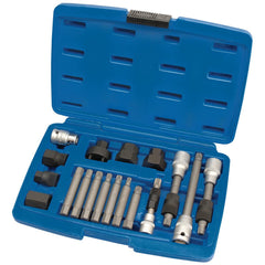 Draper Expert Alternator Pulley Tool Kit (18 Piece) 31921