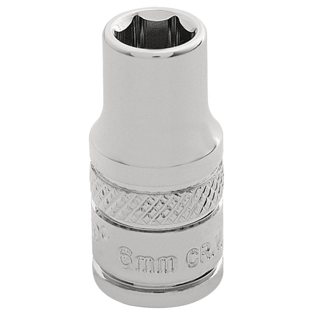 Draper Expert HI-TORQ® 6 Point Socket, 1/4" Sq. Dr., 6.0mm 32453