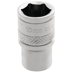 Draper Expert HI-TORQ® 6 Point Socket, 1/4" Sq. Dr., 10mm 32562