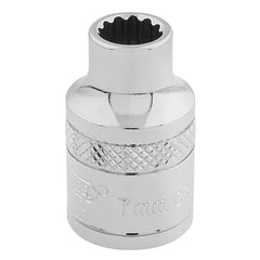 Draper Expert HI-TORQ® 12 Point Socket, 3/8" Sq. Dr., 7mm 32767