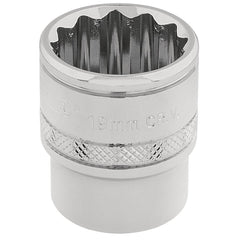 Draper Expert HI-TORQ® 12 Point Socket, 3/8" Sq. Dr., 19mm 32797