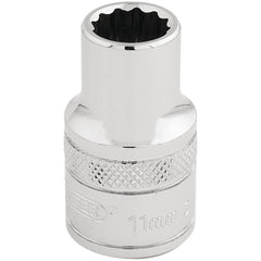 Draper Expert HI-TORQ® 12 Point Socket, 1/2" Sq. Dr., 11mm 33095