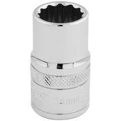 Draper Expert HI-TORQ® 12 Point Socket, 1/2" Sq. Dr., 14mm 33125