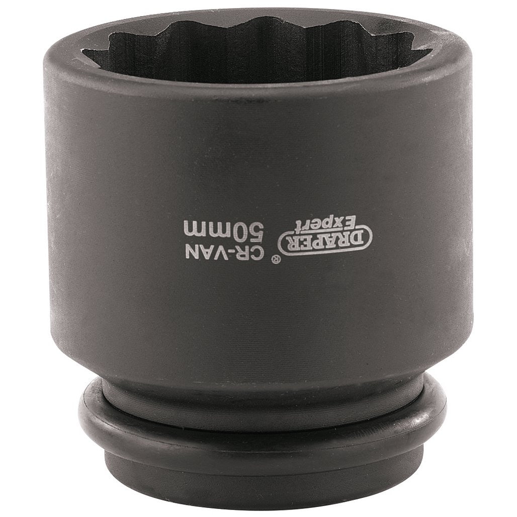 Draper Expert Hub Nut Impact Socket, 3/4" Sq. Dr., 50mm 33319