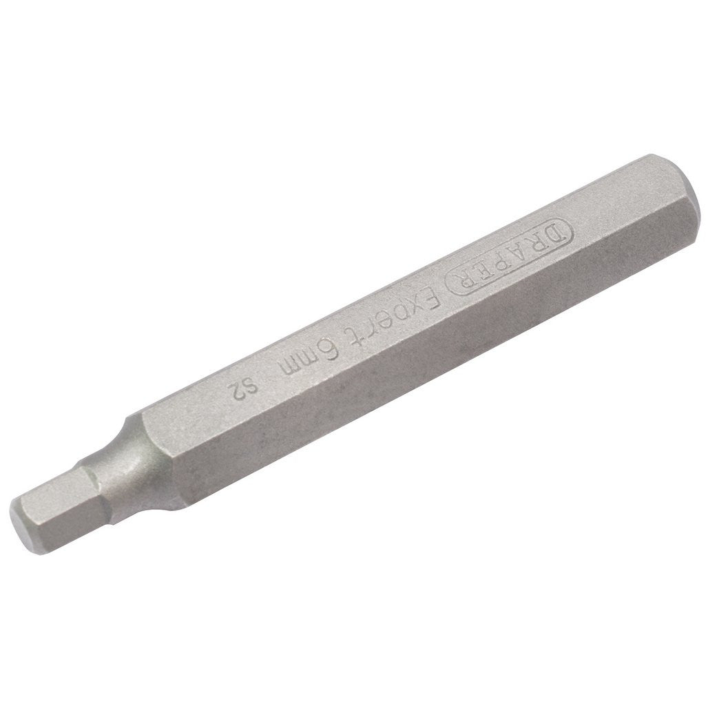 Draper Expert Hexagonal 10mm Insert Bit for Mechanics Bit Sets, 6mm x 75mm 33334